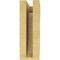 Ekena Millwork 3"W x 6"D x 9"H Classic Del Monte Rough Cedar Woodgrain TimberThane Corbel, Primed Tan CORUR03X06X09DELRCPR - alternate 3